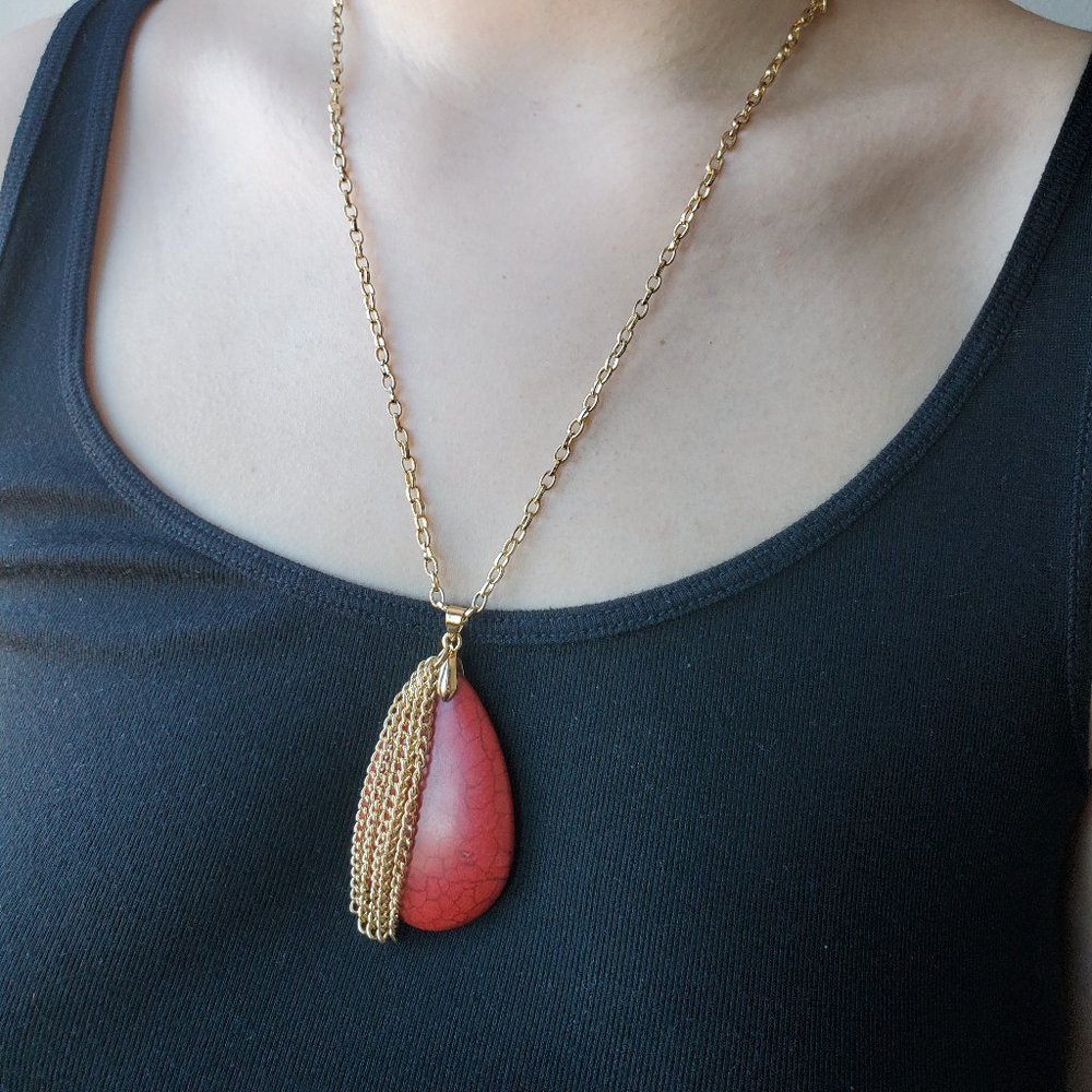 Red Stone necklace